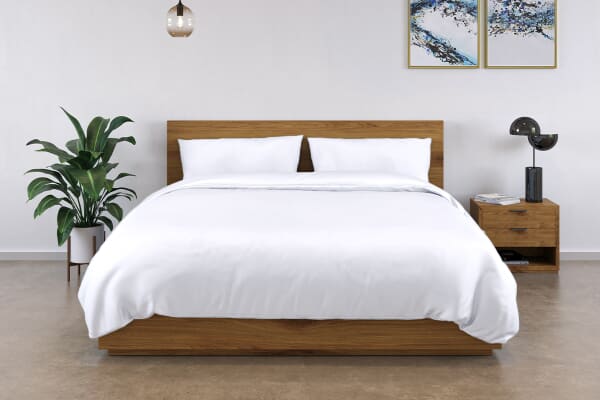 An image for Panda® 100% Bamboo Bedding Set - Pure White