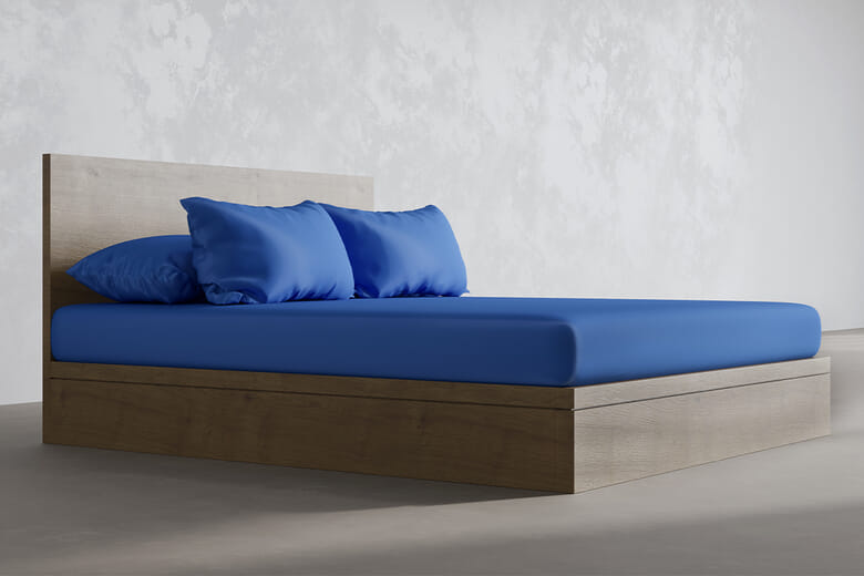 Panda® 100 Bamboo Fitted Sheet Deep Sea Navy MattressNextDay