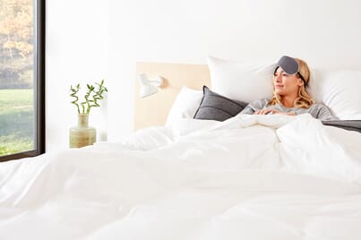 An image for Panda® 100% Bamboo Duvet Cover - Pure White