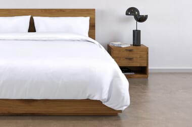 An image for Panda® 100% Bamboo Duvet Cover - Pure White