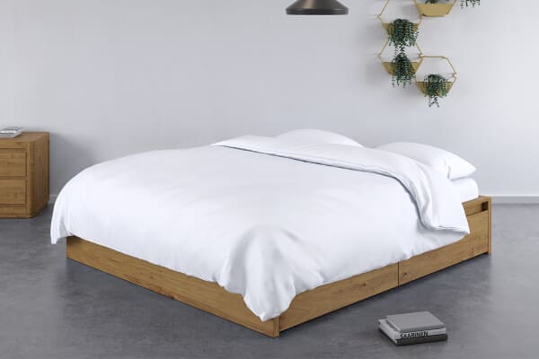 An image for Panda® 100% Bamboo Duvet Cover - Pure White