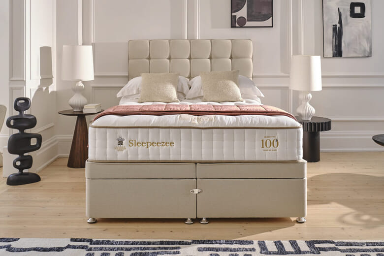 Product photograph of Sleepeezee Centurial 01 4500 Pocket Natural Mattress Firm King Size from Mattressnextday