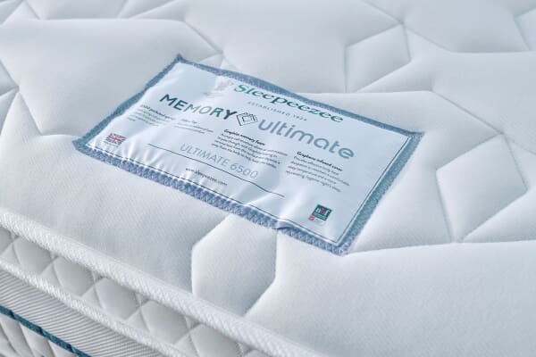 An image for Sleepeezee Memory Ultimate 6500 Pocket Mattress