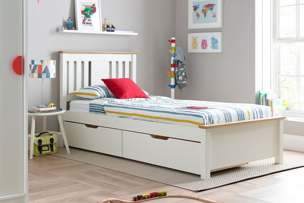 An image for Noah Solo Wooden Kids Bed