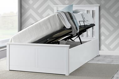 An image for Oliver Wooden Kids Ottoman Bed