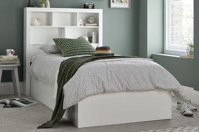 An image for Zoë Wooden Ottoman Storage Bed
