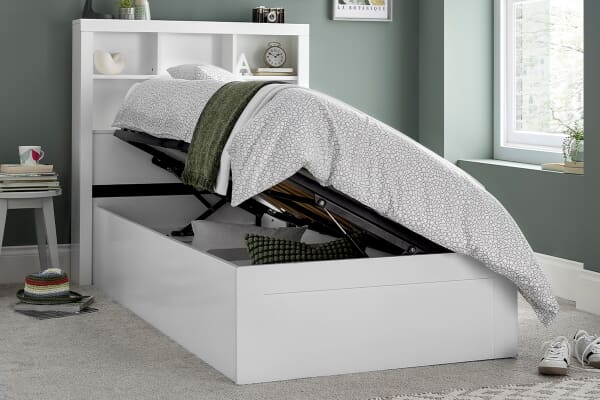 An image for Zoë Wooden Ottoman Storage Bed