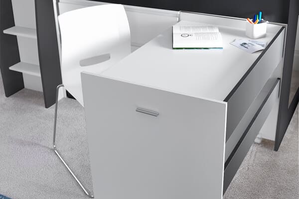 An image for Emily Mid Sleeper Kids Storage Bed