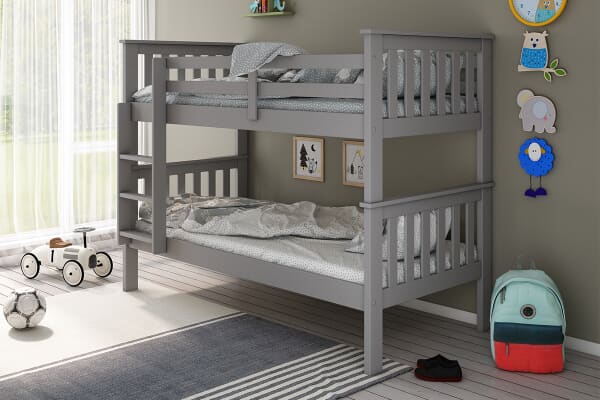 An image for Olivia Wooden Kids Bunk Bed