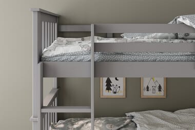 An image for Olivia Wooden Kids Bunk Bed