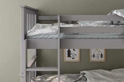 An image for Olivia Wooden Kids Bunk Bed