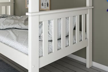An image for Olivia Wooden Kids Bunk Bed