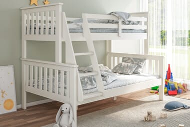 An image for Leo Triple Sleeper Kids Bunk Bed