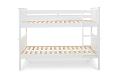 An image for Bella White Quadruple Bunk Bed