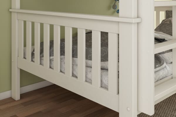 An image for Bella White Quadruple Bunk Bed