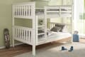 Bella White Quadruple Bunk Bed