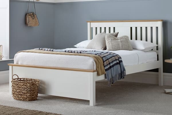 An image for Amelia White Oak Bed