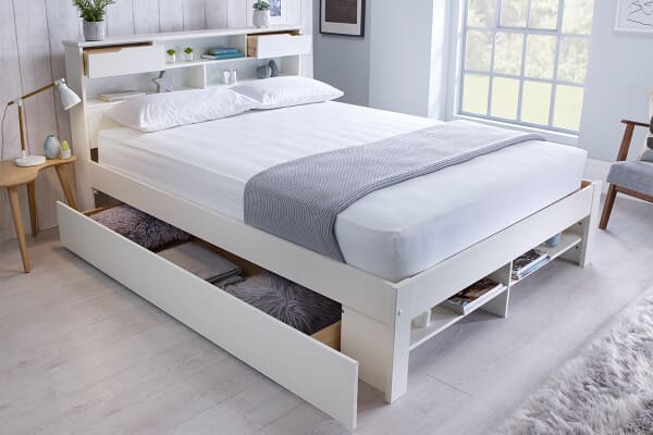 An image for Ella Wooden Storage Bed