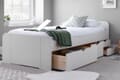 Maya White 4 Drawer Storage Bed
