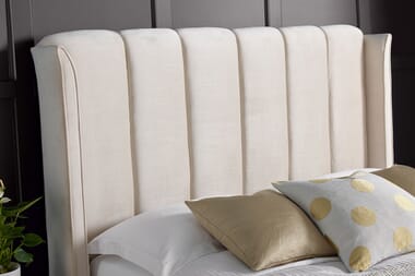 An image for Eleanor Velvet Ottoman Bed