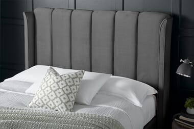 An image for Eleanor Velvet Ottoman Bed