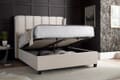 Eleanor Velvet Ottoman Bed