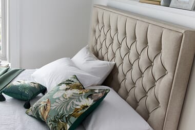 An image for Elijah Upholstered Ottoman Bed