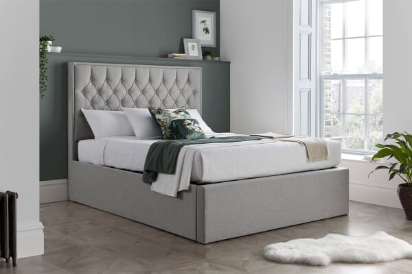 An image for Elijah Upholstered Ottoman Bed