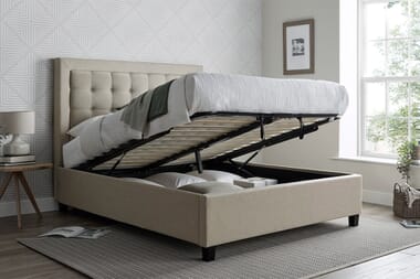 An image for Gabriel Upholstered Ottoman Bed