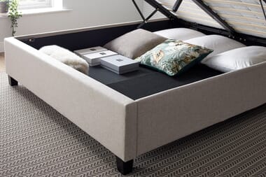 An image for Gabriel Upholstered Ottoman Bed