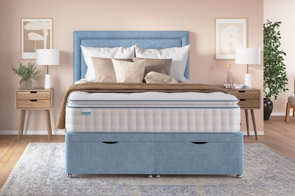 An image for Dunlopillo Elite Comfort 1460 Latex Hybrid Mattress + Premium Divan Bed
