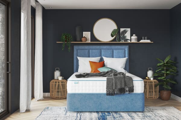 An image for Dunlopillo Elite Luxury 1760 Latex Hybrid Mattress + Premium Divan Bed