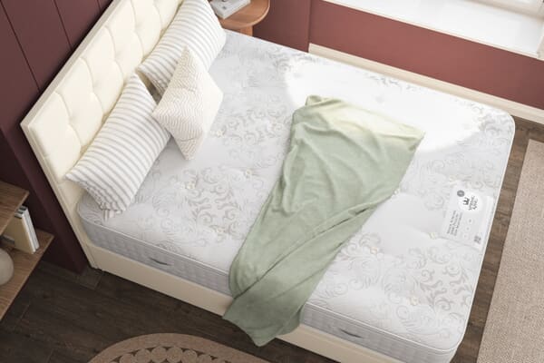 An image for Spring King® Wool Sublime 2000 Pillow Top Mattress + Premium Divan Bed