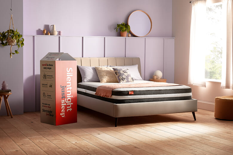 Product photograph of Silentnight Just Snug Memory Hybrid Mattress Double from Mattressnextday