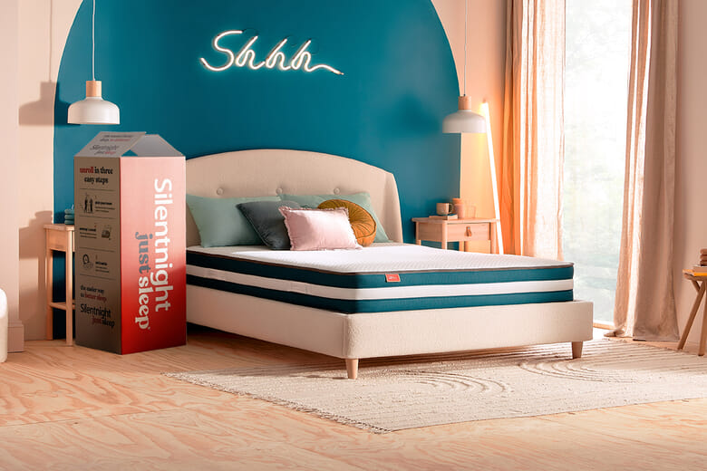 Product photograph of Silentnight Just Bliss Gel Hybrid Mattress Double from Mattressnextday
