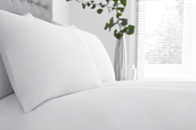 An image for Silentnight Pure Cotton Pillowcase Pair - White