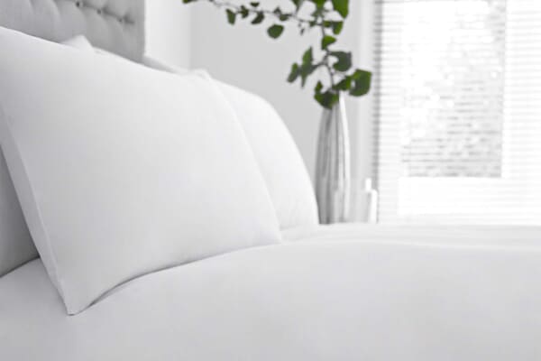 An image for Silentnight Pure Cotton Pillowcase Pair - White