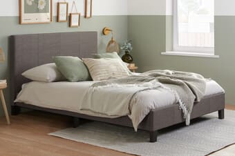 A product image for the Berlin Fabric Bed