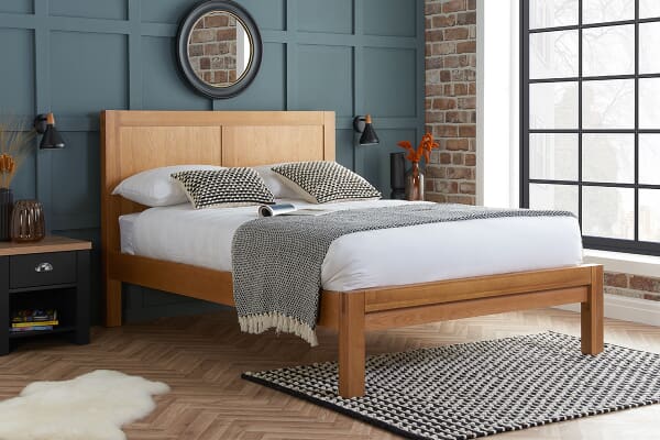 An image for Birlea Bellevue Solid Oak Bed