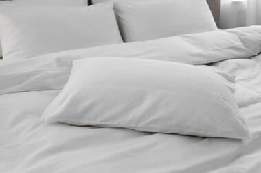 An image for Bellissimo White Goose Down Surround Pillow