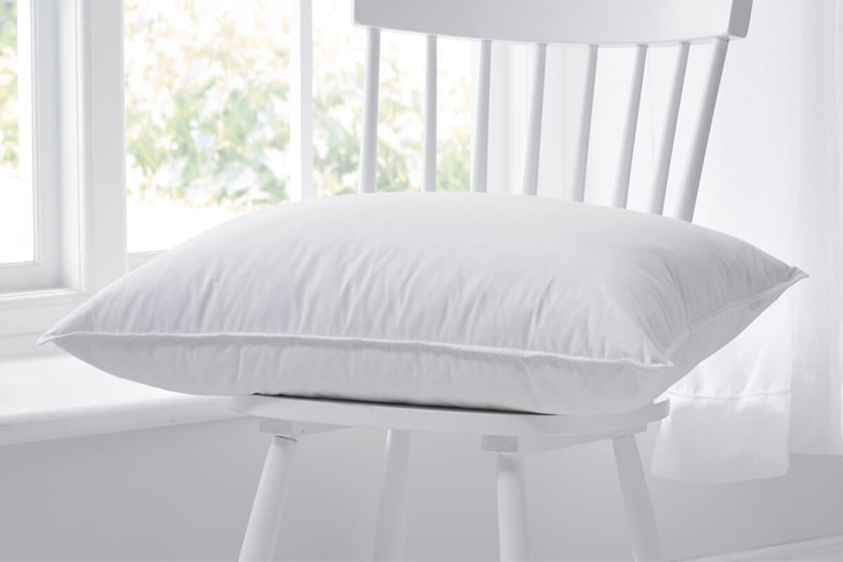 Bellissimo White Goose Down Surround Pillow