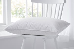 A product image for the Bellissimo White Goose Down Surround Pillow