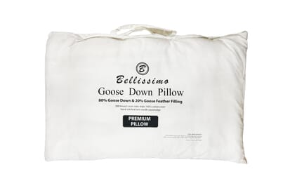An image for Bellissimo Luxury Goose Down Pillow