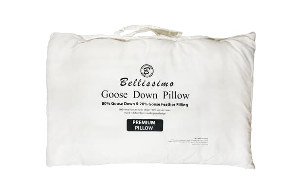 An image for Bellissimo Luxury Goose Down Pillow