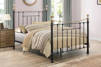 A product image for the Bronte Metal Bed