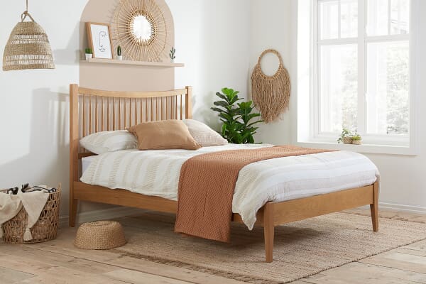 An image for Birlea Berwick Solid Oak Bed