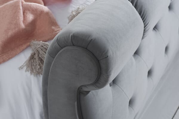 An image for Birlea Colorado Grey Fabric Bed