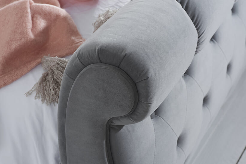 An image for Colorado Grey Fabric Bed