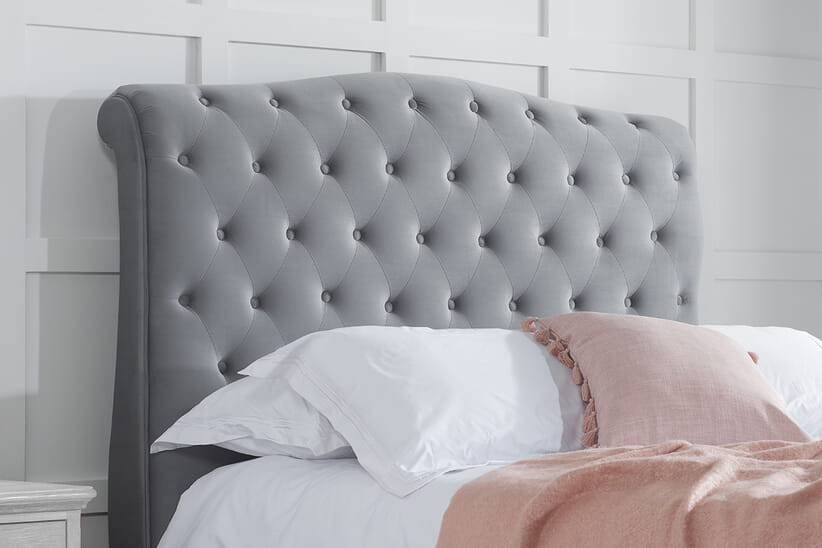 An image for Colorado Grey Fabric Bed