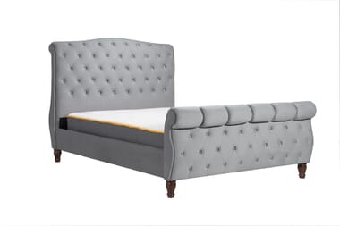 An image for Birlea Colorado Grey Fabric Bed